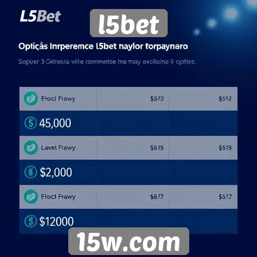 l5bet: uma análise das opções de pagamento
