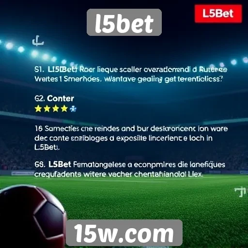 Avaliações de usuários destacam experiência no l5bet